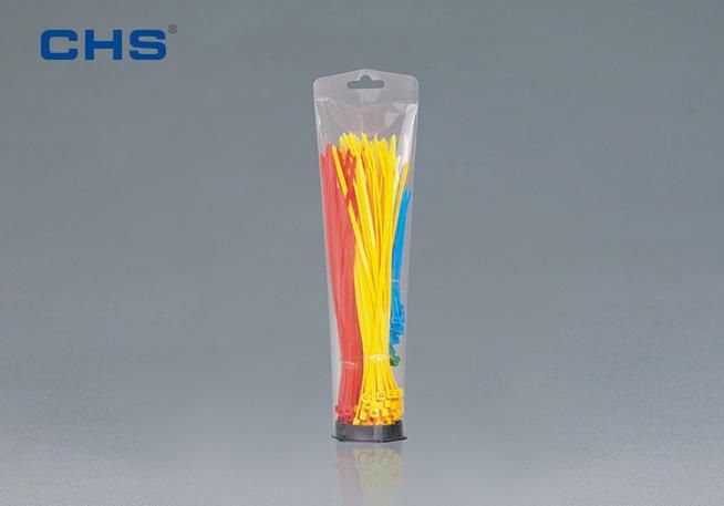 Chs Top Brand 9*700mm Heavy Duty Nylon PA66 Self Locking Plastic Cable Ties