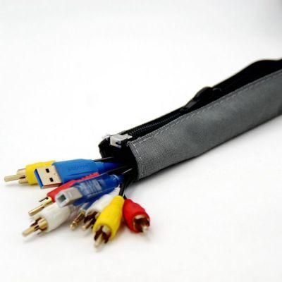 Dust Resistance Flexible Zipper Cable Sleeving Wrap