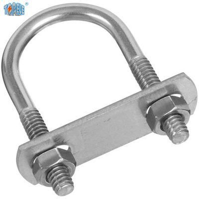 Carbon Steel Round U Bolt DIN 3570 Stainless Steel U-Bolts/U Type Bolt with Nuts