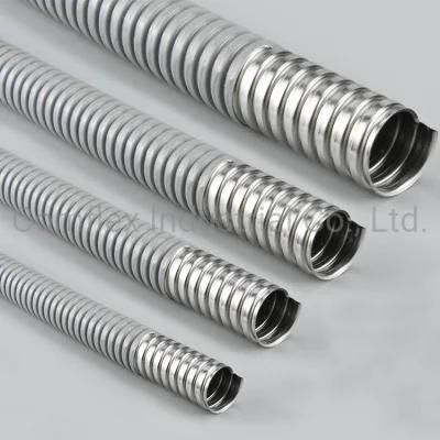 Hot Sale ID 10mm 16mm Electric Wiring PVC Coated Electrical Inter Square Lock Flexible Metal Conduit Pipe Price