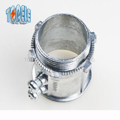 IEC 61386 EMT Connector Set Screw Type Zinc Die Cast Topele China