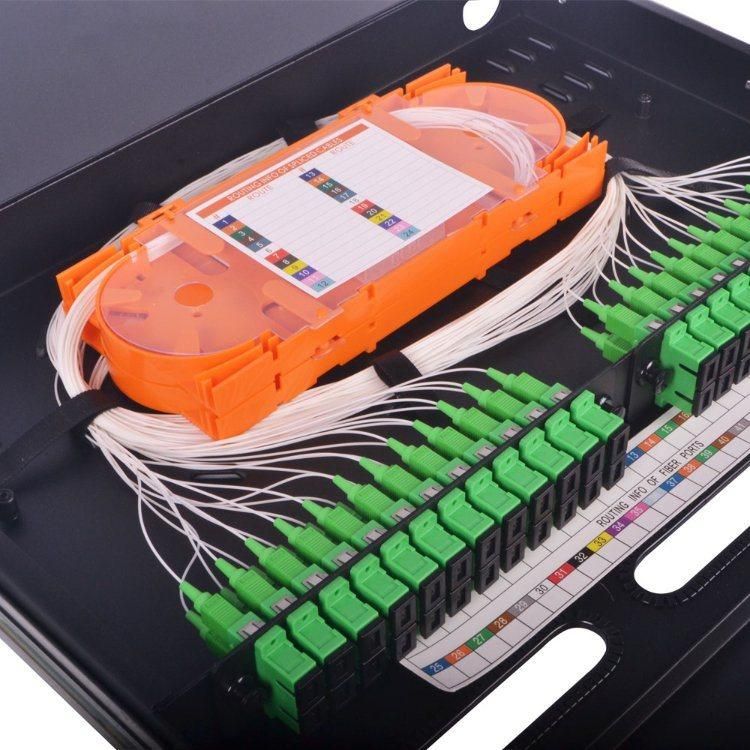 144 Core 1u Rack-Mount Fiber Optic Distribution Frame ODF