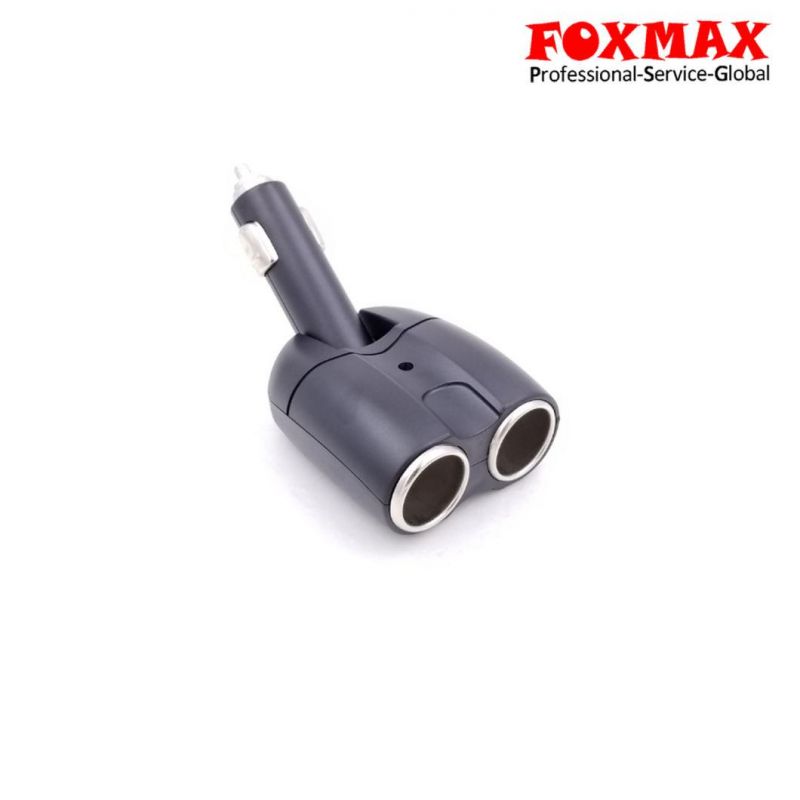 100W 2 Way Sockets Car Cigarette Lighter (FM-CL01)