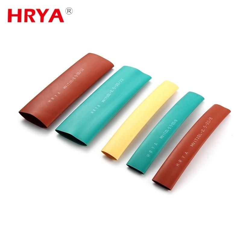 High Temperature Resistant Colorful Custom Polyolefin PE Heat Shrink Wrap Tubing