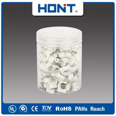 Wire Harness Square 8mm Nail Nylon Cable Clips with PE