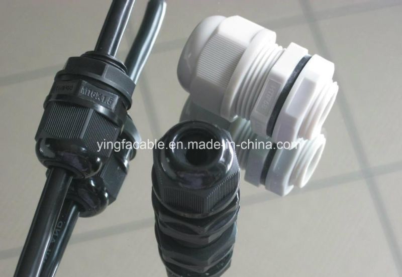 Black Grey Color Watertight Nylon Strain Relief Cable Glands