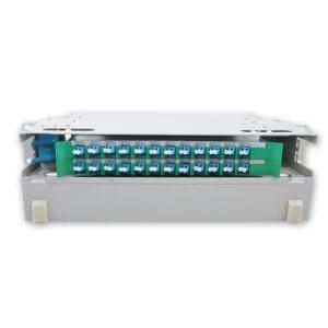 19 Inch Cabinet 6 U Optical Fiber Distribution Frame Full Sc 96 Core ODF