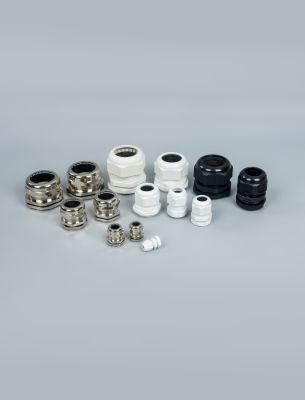 White\Black\Grey\Customized Pg Boese 100PCS/Bag Pg11/Pg16/Pg36 Wenzhou PVC Nylon Cable Gland