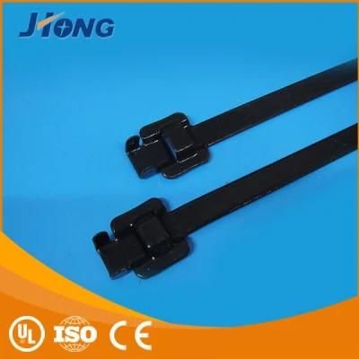 Releaseable Type Plastic Sprayed Stainless Steel Cable Tie