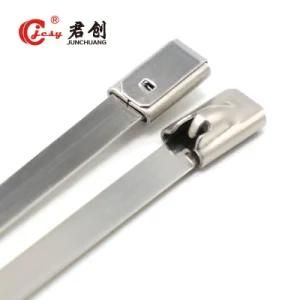 Jcst005 PVC Coated Ladder Stainless Steel Cable Tie