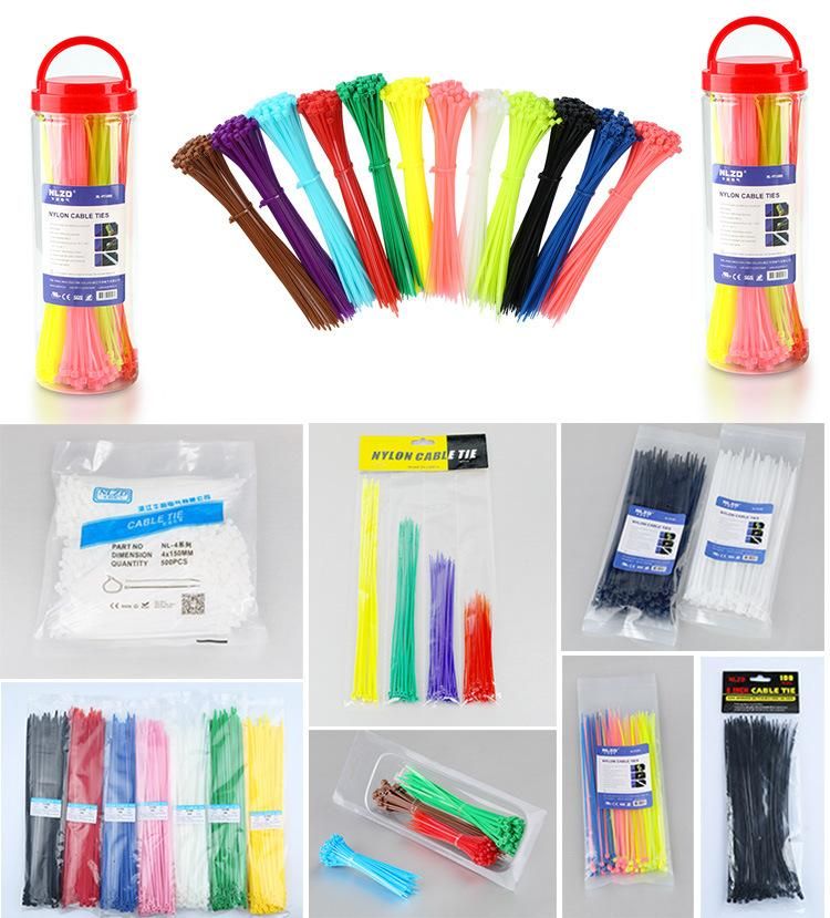 UV Resistant Nylon Soft Self Locking Cable Ties