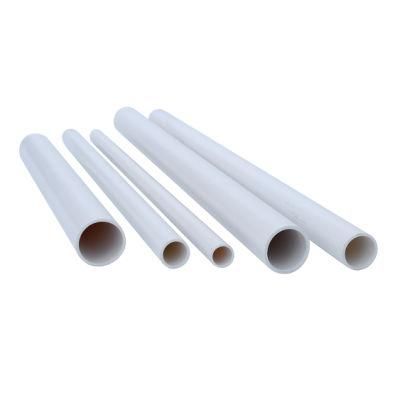 China PVC Electrical Straight Conduit Pipe Electrical Conduit Pipe Accessories