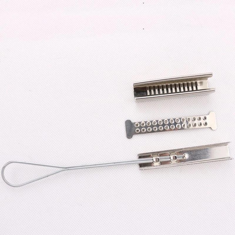 FTTH Wedge Fastener Clamp/Arc Type Anchor Clamp 201 Stainless Steel