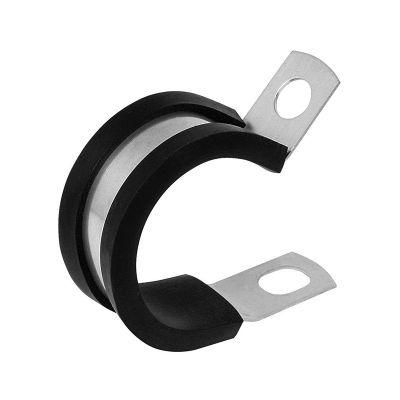 P-Style Adjustable Anti-Vibration Rubber Cable Clamp