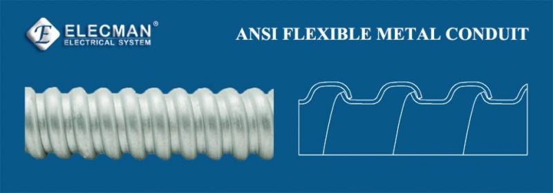 3/4" Reduced Wall Flexible Steel Hose