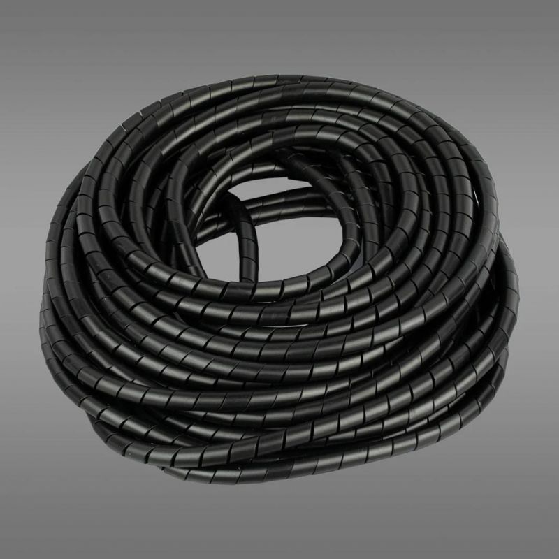 PE Spiral Wrapping Band Hose Cable Wire 6mm