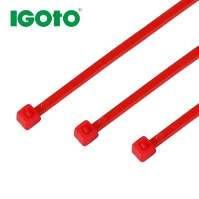 OEM Nylon66 5*380mm Colour 5*200mm 5*250mm 5*300mm 5*350mm 5*400mm Zip Plastic Cable Tie Manufacturers