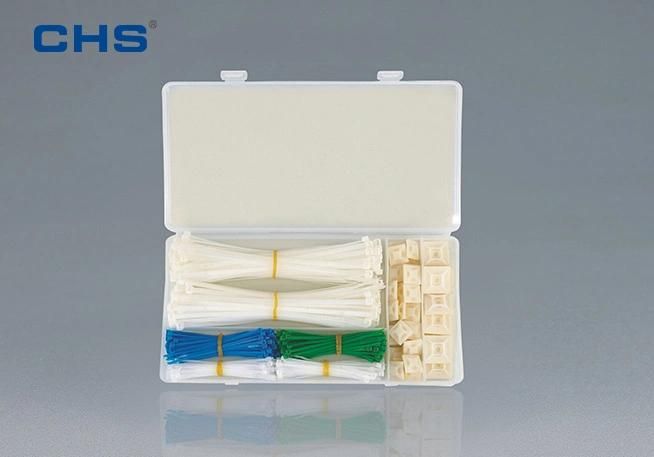 Chs Top Brand 7.6*600mm Heavy Duty Nylon PA66 Self Locking Plastic Cable Ties