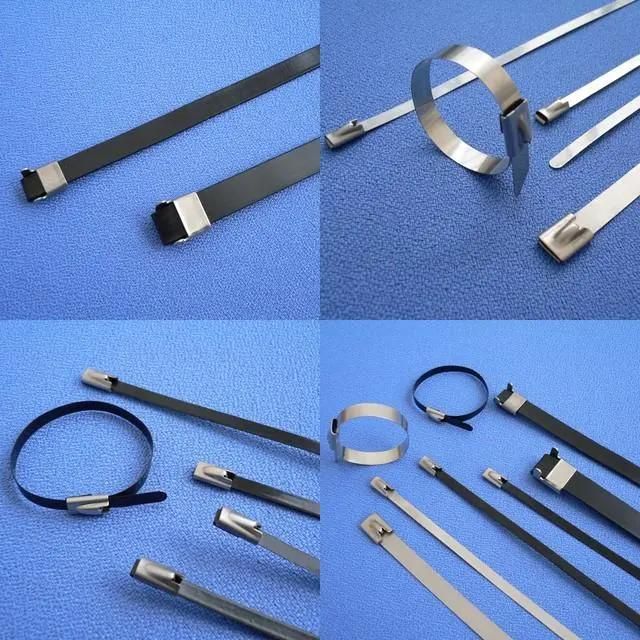 Ball-Lock Stainless Steel Cable Ties 7.9mm Wide