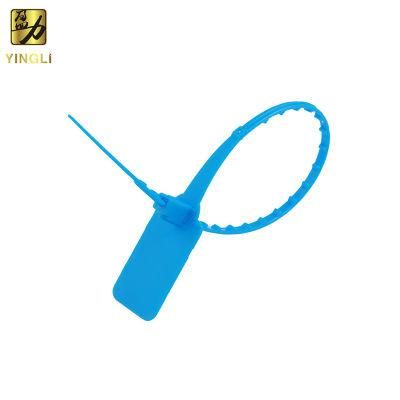 One Time Using Adjustable Security Plastic Seal for Shipping and Package