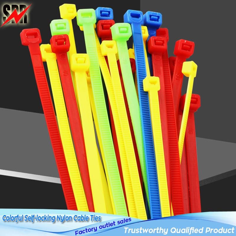 Good Quality Colorful Nylon Cable Ties (Multicolor Nylon Cable Ties)