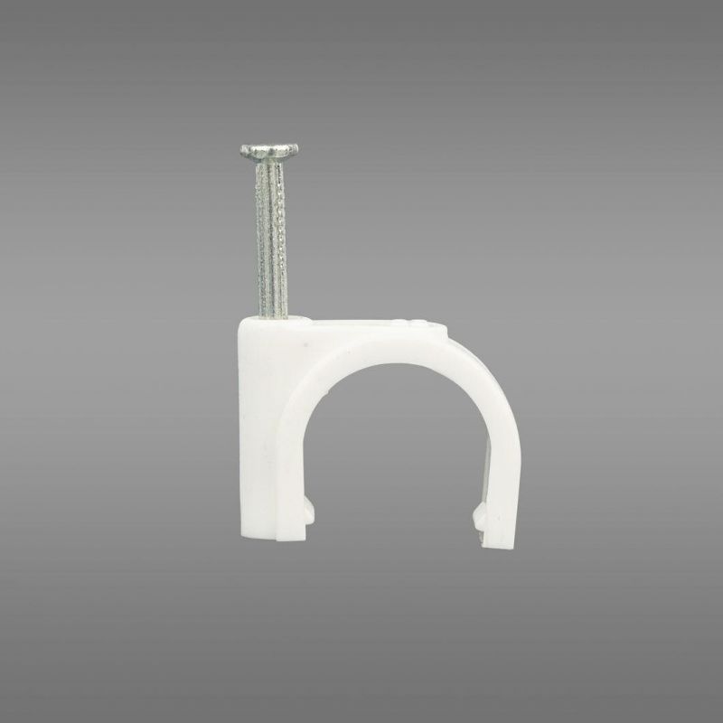 Hds Round Circle Type Cable Clip with Nail #6