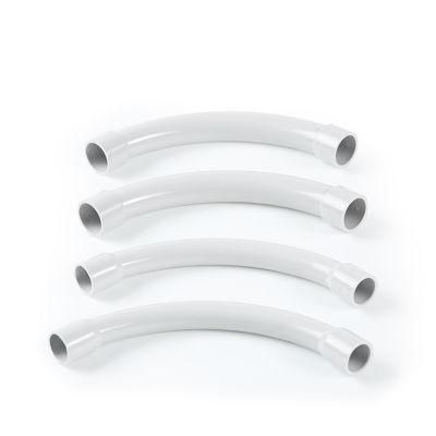 Electrical PVC Rigid Conduit Fittings 90 Degree Elbow Sweep Bend