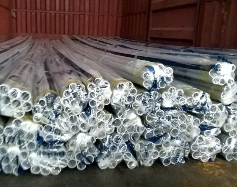 Grey 20mm 25mm PVC Solar Electrical Wiring Rigid Conduit Pipe