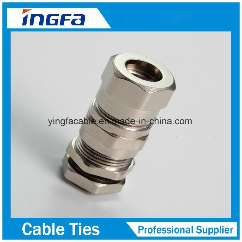 High Quality Brass Cable Gland with Nickel Plated Pg7 Pg16