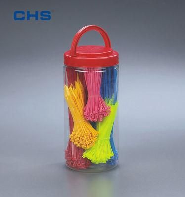 Super Market Best Seller Assorted Cable Ties Packed in PVC Tube