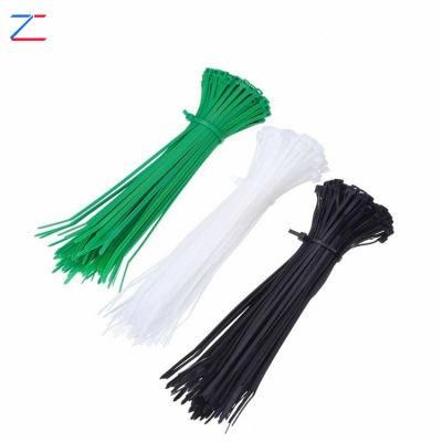 China Factory Directly Provide Custom Self Gripping Plastic Nylon Cable Ties