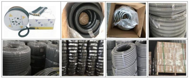 PVC Coated Flexible Corrugated Electrical Conduit Pipes