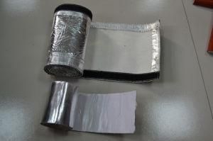 Aluminum Foil Coated Fiberglass Sleeve Heat Reflect Type - Hook &amp; Loop