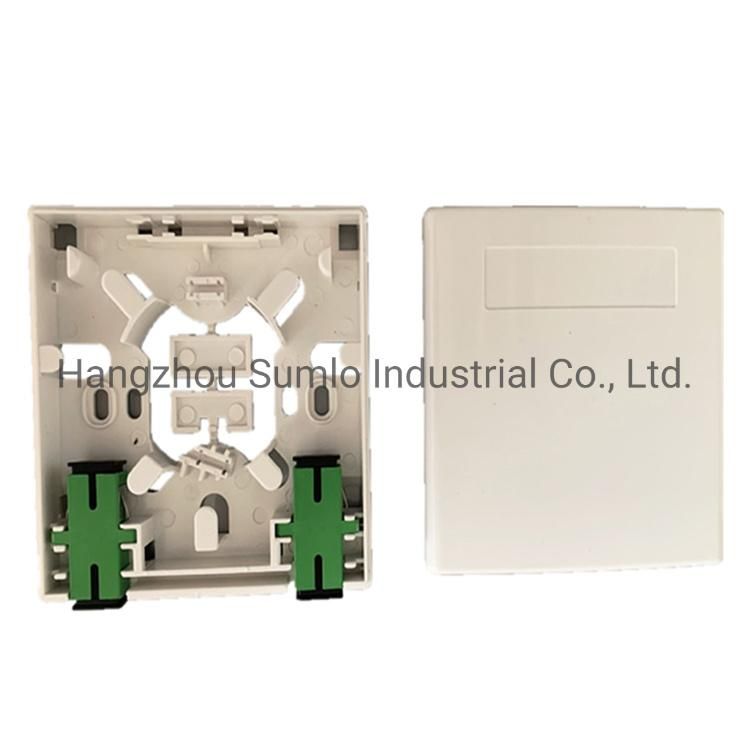 FTTH FTTX Fiber Optic Access Panel Wall Outlet
