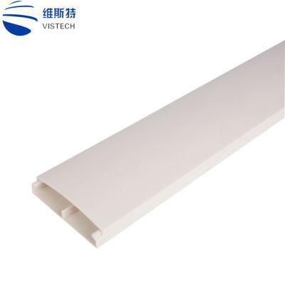 Plastic Electrical Building Material PVC Wiring Duct/ PVC Electrical Cable Management PVC Trunking