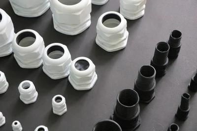 White\Black\Grey\Customized Pg 100PCS/Bag Pg11/Pg16/Pg36 M16 11 Long Thread Connector Cable Gland Hot Pg11