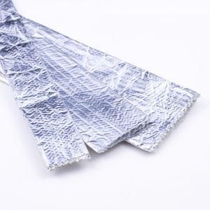 4-001 Aluminum Foil Glass Fibre Radiant Heat Cover Heat Reflective Sleeve Protector