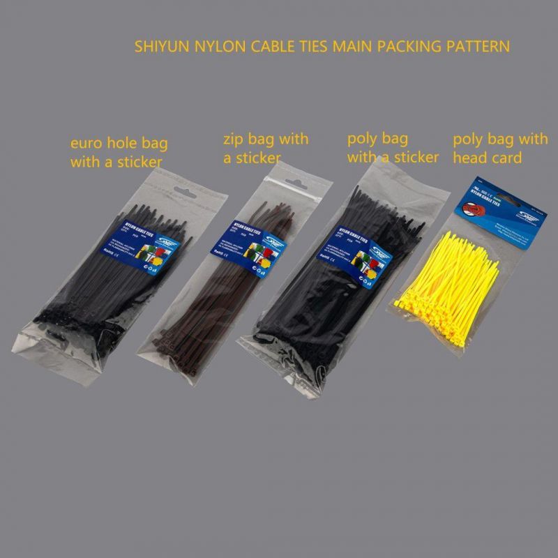 400 X 4.8mm 50lbs Heavy Duty Self-Locking Cable Ties