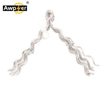 Guy Grip Dead End Clamp Preformed Tension Clamp Armor Rods with Thimble Shackle for ADSS Pole Fastening Hardware