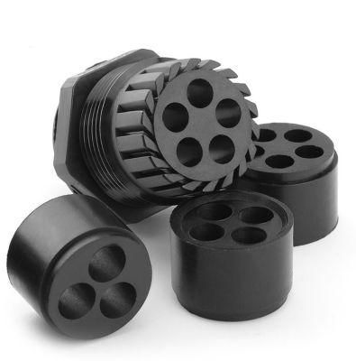 3 Holes M27 Nylon Plastic Cable Glands with RoHS