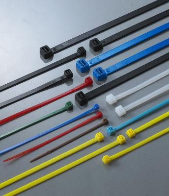 UV Black Plastic Self-Locking Wire Zip Tie Nylon Cable Tie 3.6*180mm