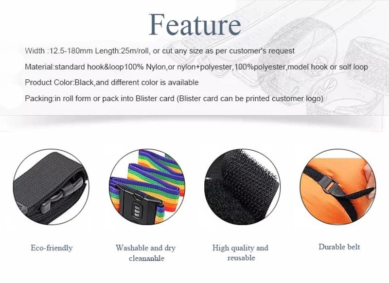 Loop Cable Tie Adjustable Strap Fasteners for Wires