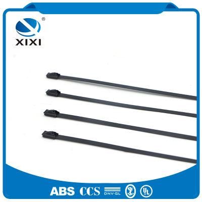 Stainless Steel Polyester Full Coated Cable Ties