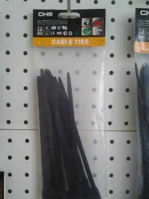 Heavy Duty Black Nylon Cable Ties Double-Locking