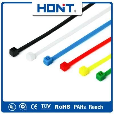 Manufacture High Quality White 4.8*180 PA66 Cable Tie with TUV