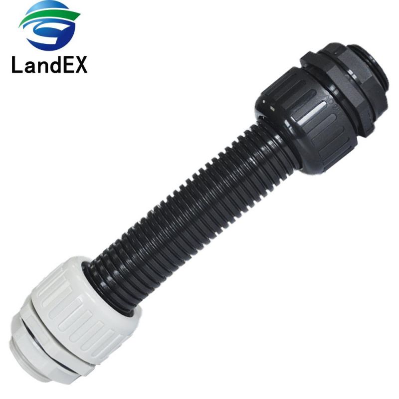 M Thread Waterproof Nylon Bellows Hose Joint Gland