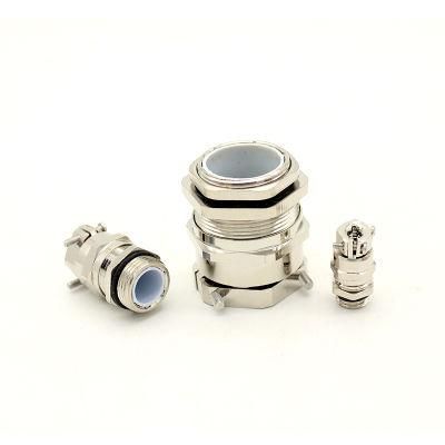 M48 Double Locked Waterproof Brass Cable Glands IP68 Metirc Size
