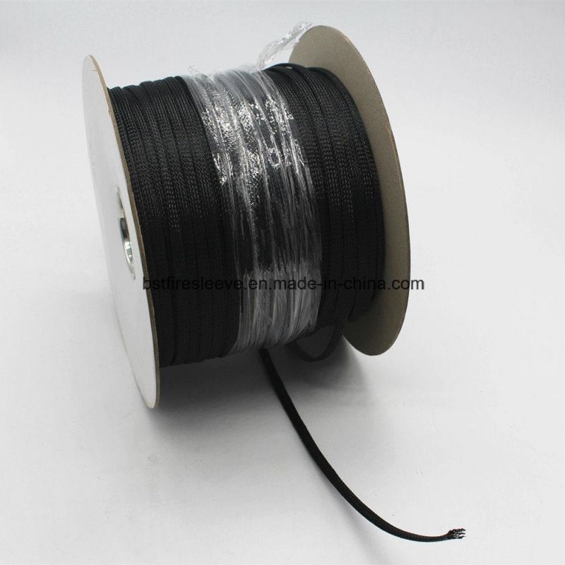 Nylon66 Monofilament Nylon Expandable Braided Sleeving for Wire and Cable