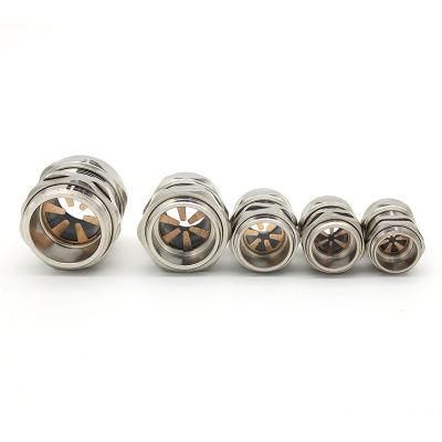 Waterproof IP68 Brass EMC Anti-Magnet Type Cable Gland Waterproof Cable Gland