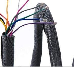 Flexible for Installation, Self Closing, Pet PA Knitted Sleeve Mechanical Protection, Noise Damping in Automobile